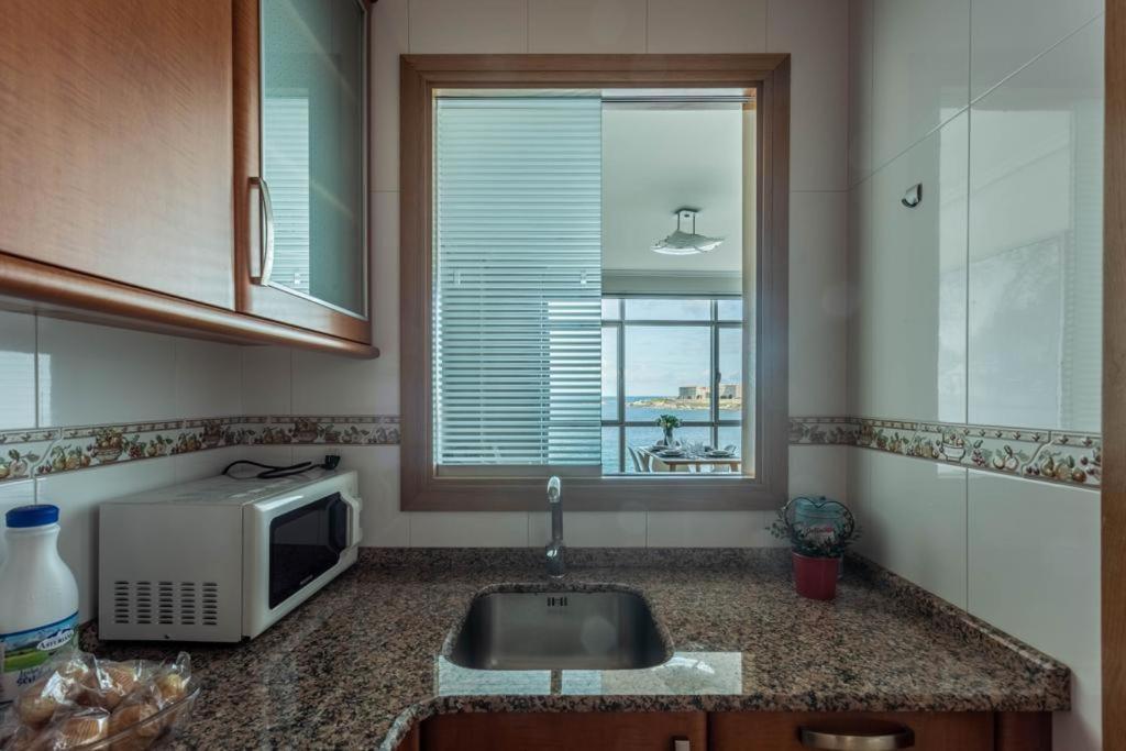 Vivienda Con Increibles Vistas A La Playa De Riazor Appartement A Coruña Buitenkant foto